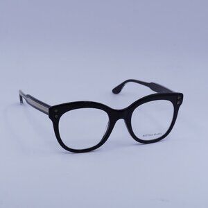 Bottega Veneta BV0241O 001 Eyeglasses Shiny Black 49mm Square Frame